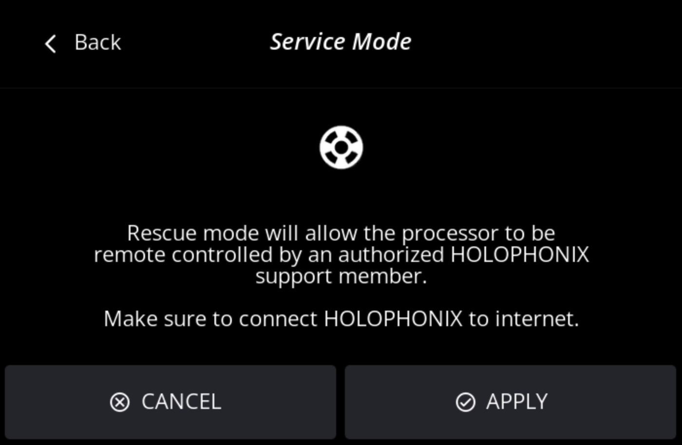 Ultra front screen home page