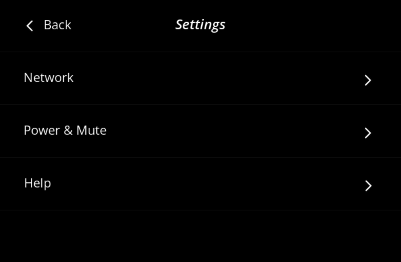 Ultra front screen home page